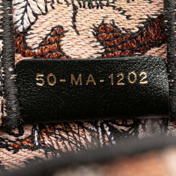 CHRISTIAN DIOR Brown Canvas Shoulder Bag - Picture 8 of 9